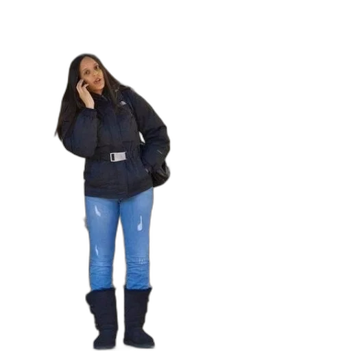 jacket, staff, umbrella, face transparent PNG cut-out