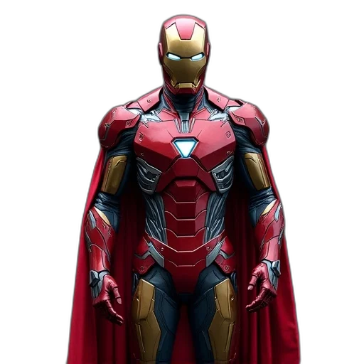 robot, 3d render, concept art, comic book art transparent PNG cut-out