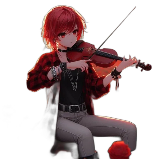 jacket, staff, weapon, animal, anime, concept art, pixel art, watercolor transparent PNG cut-out