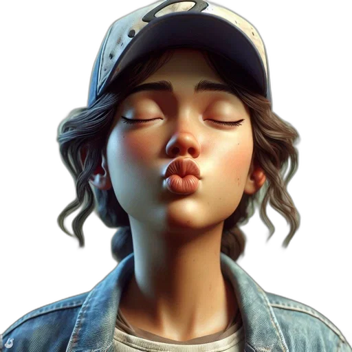 face, hat, jacket, photorealistic, concept art, 3d render, fantasy art, animated transparent PNG cut-out