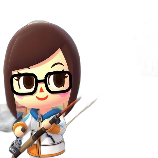 staff, weapon, sword, concept art, 3d render, cartoon, anime, animal transparent PNG cut-out