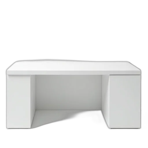 furniture, jewelry, 3d render, photorealistic, monochrome, sleek, modern, white transparent PNG cut-out