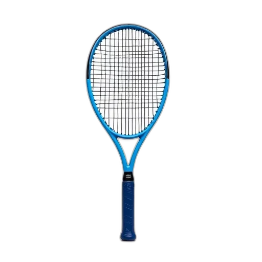 weapon, blue, tennis, racket, black, mesh, pattern, head transparent PNG cut-out