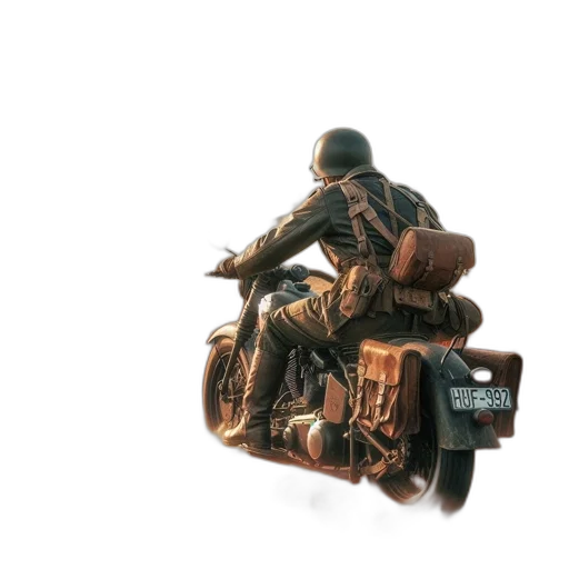weapon, car, robot, jacket, concept art, 3d render, photorealistic, watercolor transparent PNG cut-out