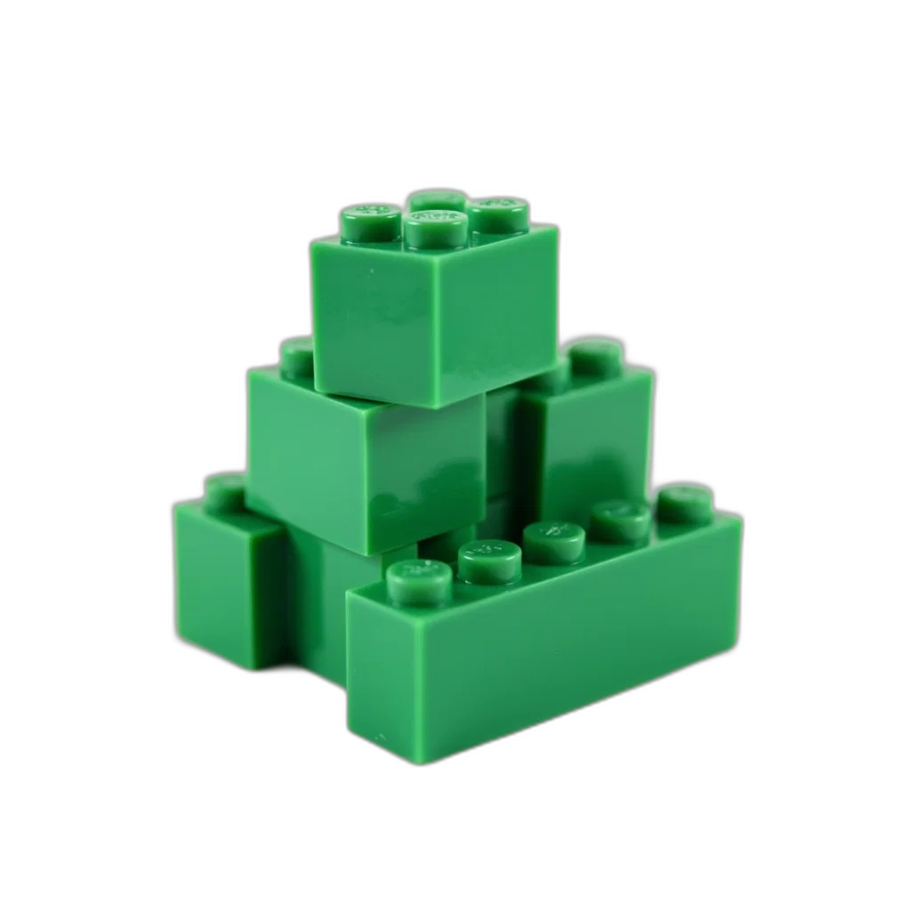 crown, furniture, building, jewelry, 3d render, pixel art, concept art, green transparent PNG cut-out
