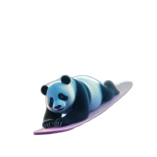 creature, animal, weapon, shoes, 3d render, concept art, vaporwave, photorealistic transparent PNG cut-out
