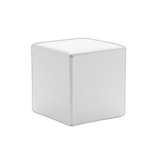 furniture, jewelry, crown, food, 3d render, monochrome, white, cube transparent PNG cut-out