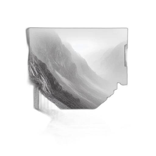 face, mask, furniture, crown, photorealistic, concept art, 3d render, fog transparent PNG cut-out