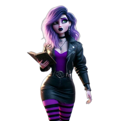 staff, concept art, comic book art, fantasy art, cartoon, dark, monochrome, animated transparent PNG cut-out