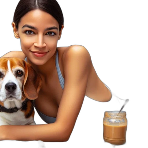 animal, food, photorealistic, concept art, outdoor, scene, features, woman transparent PNG cut-out