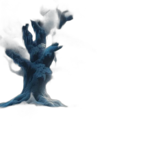 dragon, creature, mask, concept art, fantasy art, 3d render, pixel art, fog transparent PNG cut-out