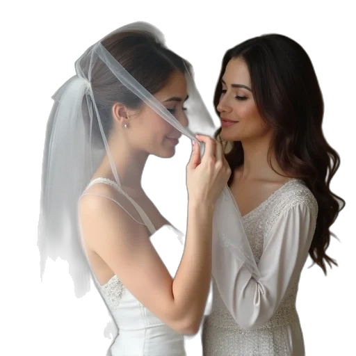 dress, jewelry, photorealistic, oil painting transparent PNG cut-out