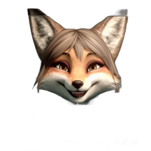 animal, face, mask, staff, 3d render, concept art, photorealistic, fantasy art transparent PNG cut-out