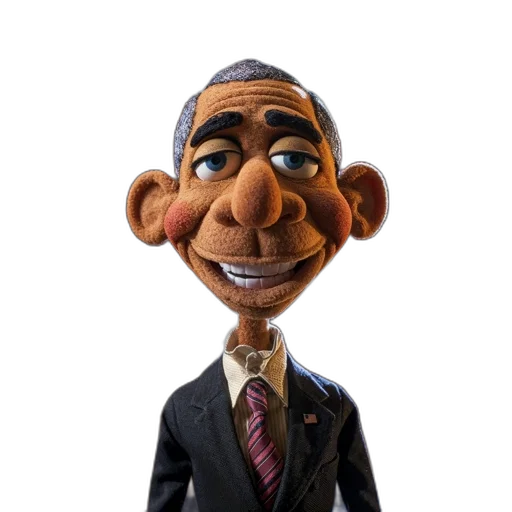 staff, face, mask, 3d render, cartoon, photorealistic, puppet, exaggerated transparent PNG cut-out