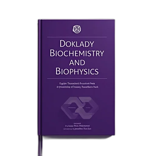 cover, book, titled, doklady, biochemistry, biophysics, english, translations transparent PNG cut-out