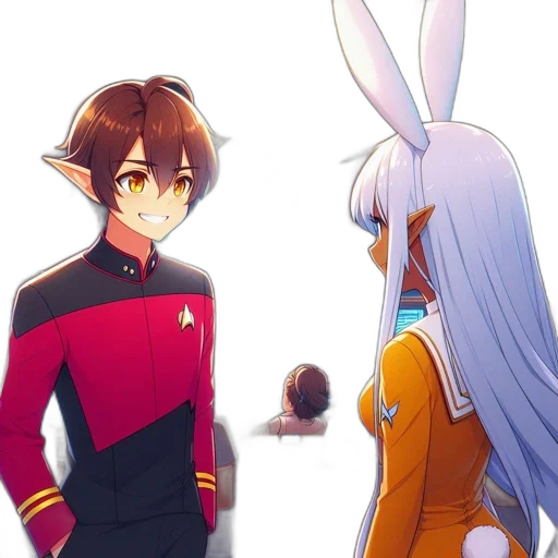 staff, robot, anime, concept art, pixel art, fantasy art, outer space, fire transparent PNG cut-out