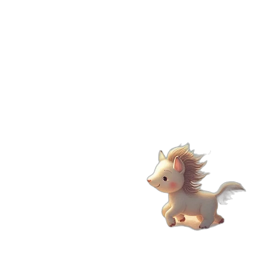 dragon, creature, animal, hair transparent PNG cut-out