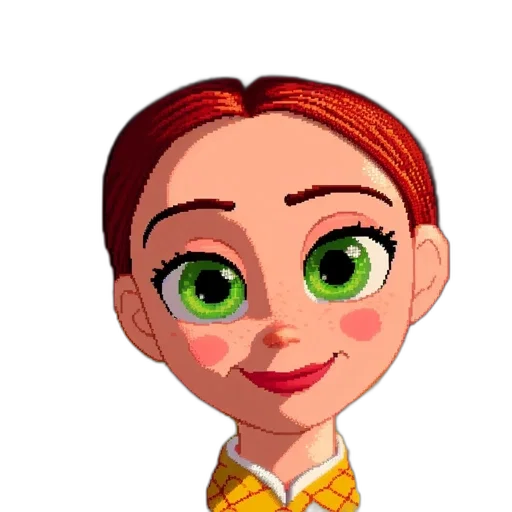 staff, face, jewelry, crown, cartoon, 3d render, pixel art, concept art transparent PNG cut-out