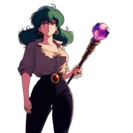staff, weapon, sword, jewelry, concept art, pixel art, fantasy art, anime transparent PNG cut-out