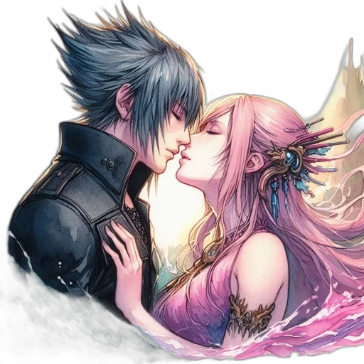 dragon, fantasy art, watercolor, concept art, anime, snow, fire, dark transparent PNG cut-out