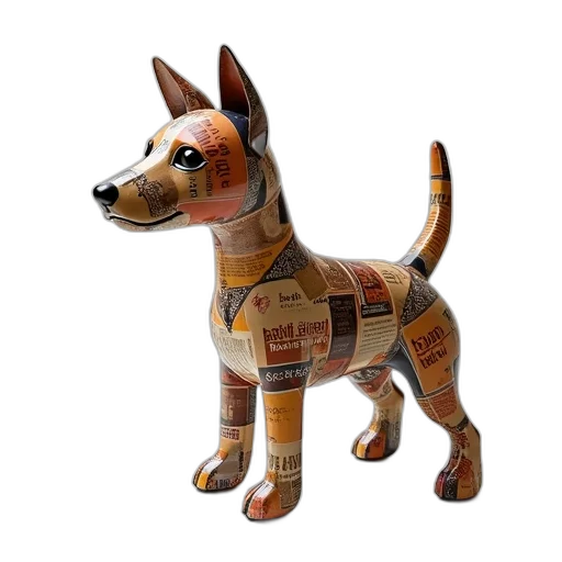 animal, 3d render, concept art, photorealistic, fantasy art, small, dog, made transparent PNG cut-out
