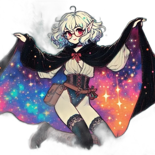 staff, dragon, creature, jacket, fantasy art, anime, concept art, pixel art transparent PNG cut-out