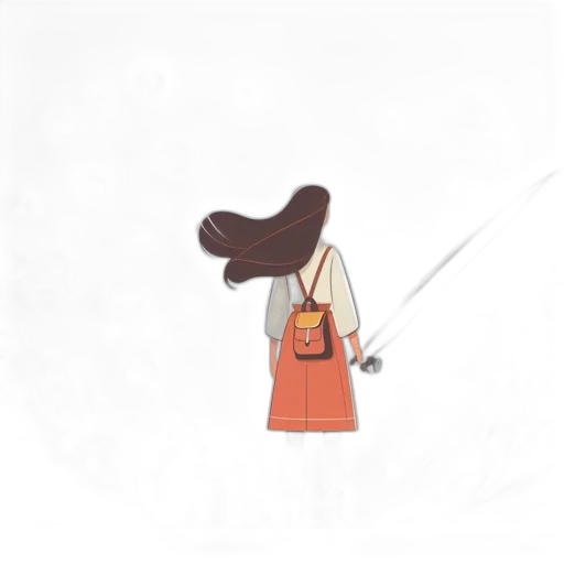 staff, hair, hat, weapon, concept art, cartoon, pixel art, watercolor transparent PNG cut-out