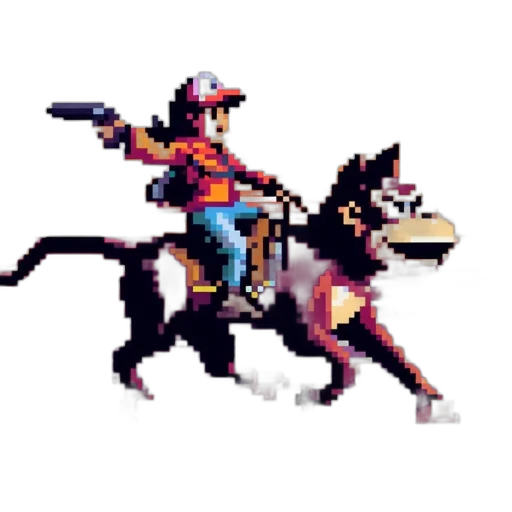 dragon, staff, animal, weapon, pixel art, concept art, fantasy art, comic book art transparent PNG cut-out