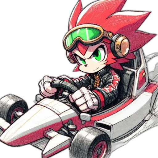 car, weapon, animal, robot, concept art, pixel art, cartoon, vaporwave transparent PNG cut-out