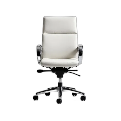 furniture, staff, 3d render, sleek, modern, office, chair, white transparent PNG cut-out
