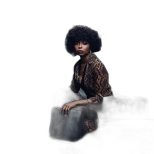 dress, hair, jacket, photorealistic, concept art, fantasy art, 3d render, earth tones transparent PNG cut-out