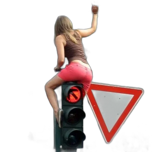 neon lights, woman, brown, tank, top, pink, shorts, sitting transparent PNG cut-out