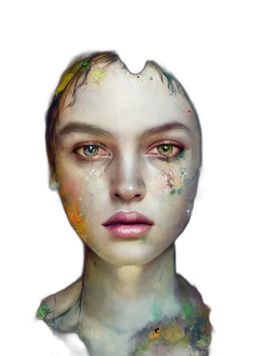 face, mask, jewelry, robot transparent PNG cut-out