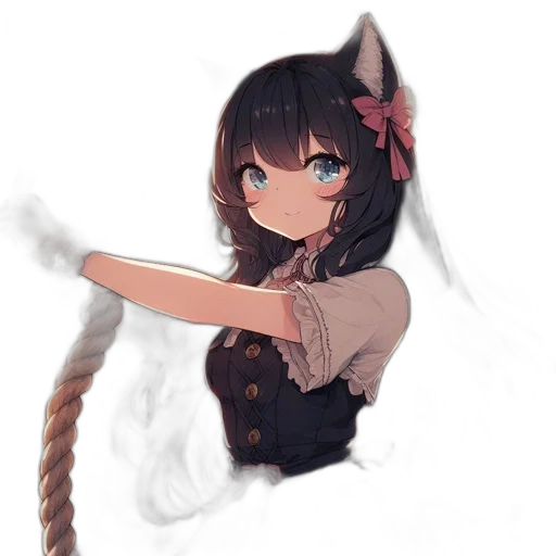 staff, weapon, sword, animal, anime, fantasy art, pixel art, concept art transparent PNG cut-out