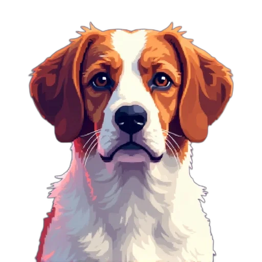 staff, animal, face, pixel art, photorealistic, cartoon, concept art, colorful transparent PNG cut-out