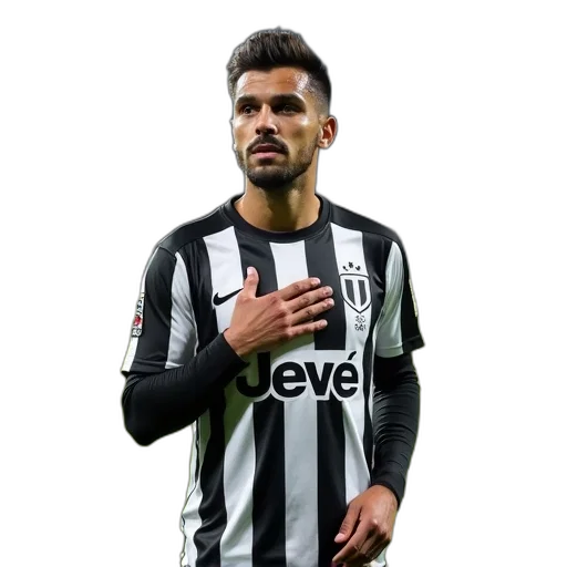 animal, soccer, player, black, white, striped, jersey, word transparent PNG cut-out