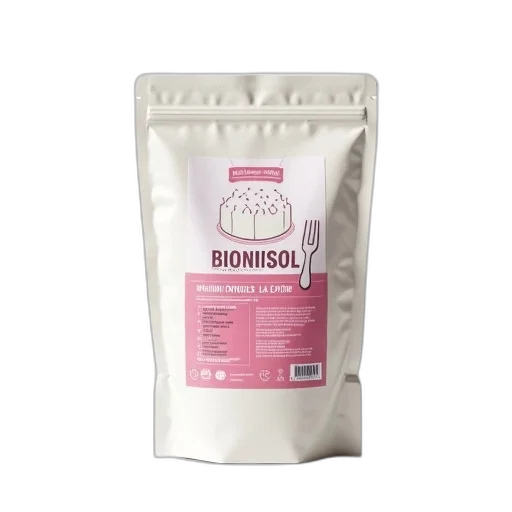 food, bag, bionisol, distribuciones, product, displayed, against, white transparent PNG cut-out
