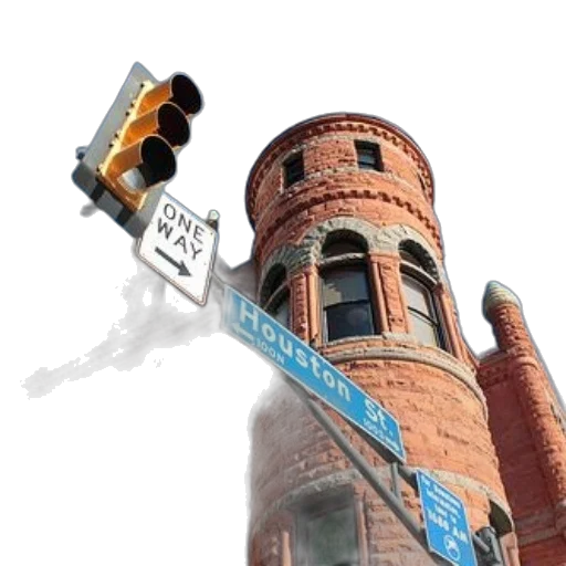 building, staff, weapon, car, 3d render, photorealistic, concept art, city street transparent PNG cut-out