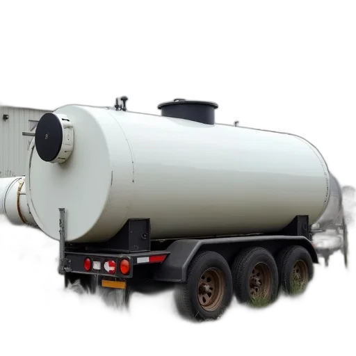 weapon, 3d render, photorealistic, concept art, white, cylindrical, tank, black transparent PNG cut-out