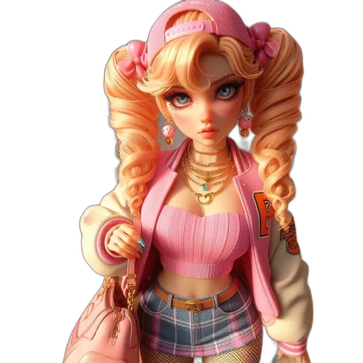 3d render, concept art, anime, fantasy art, pastel, image, shows, animated transparent PNG cut-out