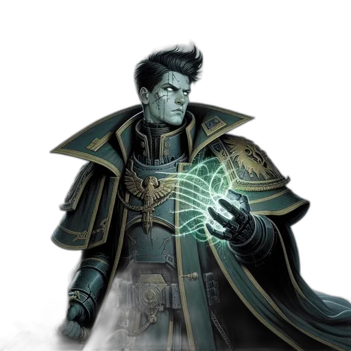 staff, jacket, concept art, fantasy art, comic book art, photorealistic, green, dark transparent PNG cut-out
