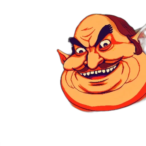 staff, face, mask, weapon, concept art, 3d render, pixel art, cartoon transparent PNG cut-out