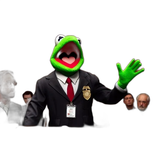 staff, mask, creature, animal, concept art, 3d render, courtroom, scene transparent PNG cut-out
