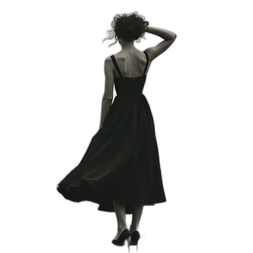 dress, jewelry, concept art, photorealistic, 3d render, dark, monochrome, book transparent PNG cut-out