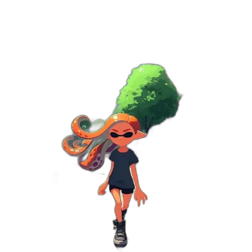 dress, hair, hat, staff, concept art, pixel art, 3d render, fantasy art transparent PNG cut-out