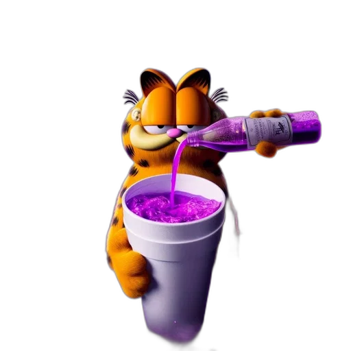 animal, creature, food, weapon, 3d render, vaporwave, concept art, pixel art transparent PNG cut-out