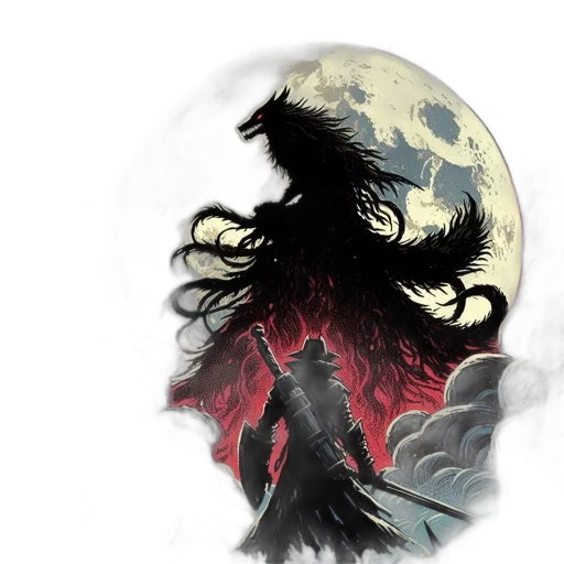 dragon, creature, concept art, fantasy art, comic book art, pixel art, warrior, silhouetted transparent PNG cut-out