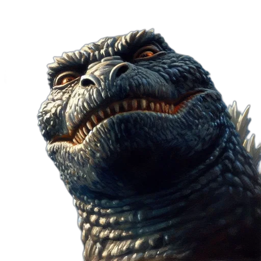 dragon, creature, face, animal, photorealistic, concept art, fantasy art, 3d render transparent PNG cut-out