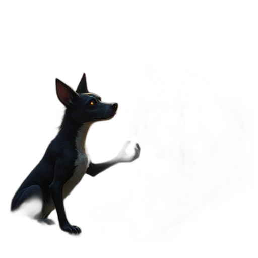 staff, animal, creature, weapon, concept art, 3d render, fantasy art, photorealistic transparent PNG cut-out