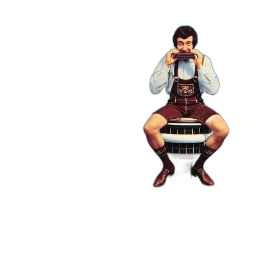 furniture, robot, pixel art, concept art, 3d render, individual, plays, harmonica transparent PNG cut-out